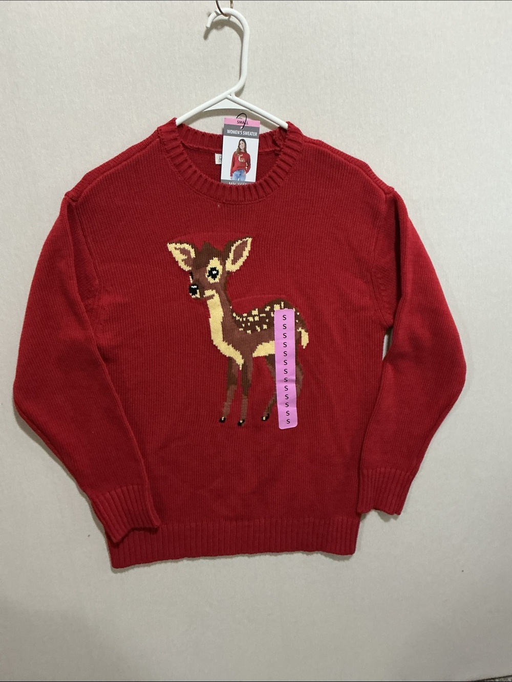 Mighty Fine Kids Reindeer Sweater Size Small NWT